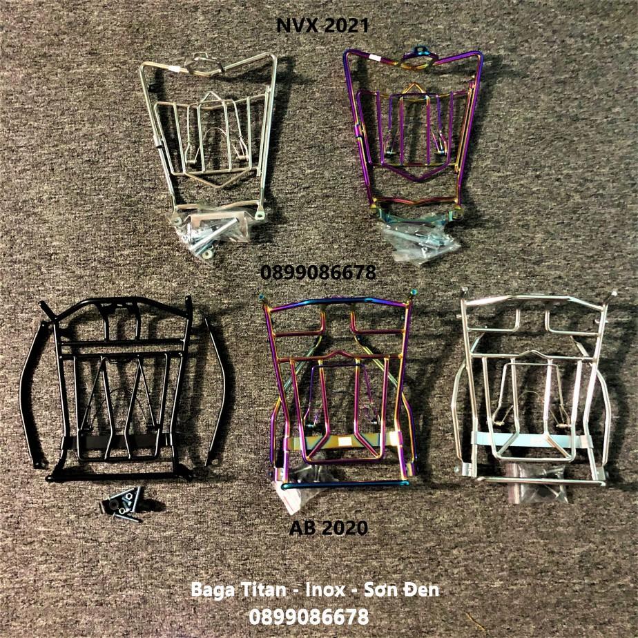 Baga Dành Cho Xe AirBlade 125/150 đời 2016, 2017, 2018, 2019, 2020, 2021 - phủ Titan - 10 ly