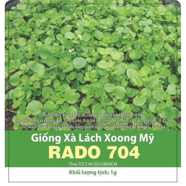 Giống xà lách xoong Mỹ