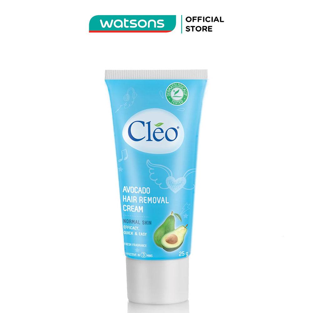 Kem Tẩy Lông Cléo Avocado Efficacy Quick And Easy Normal Skin Chiết Xuất Bơ Dành Cho Da Thường 25g