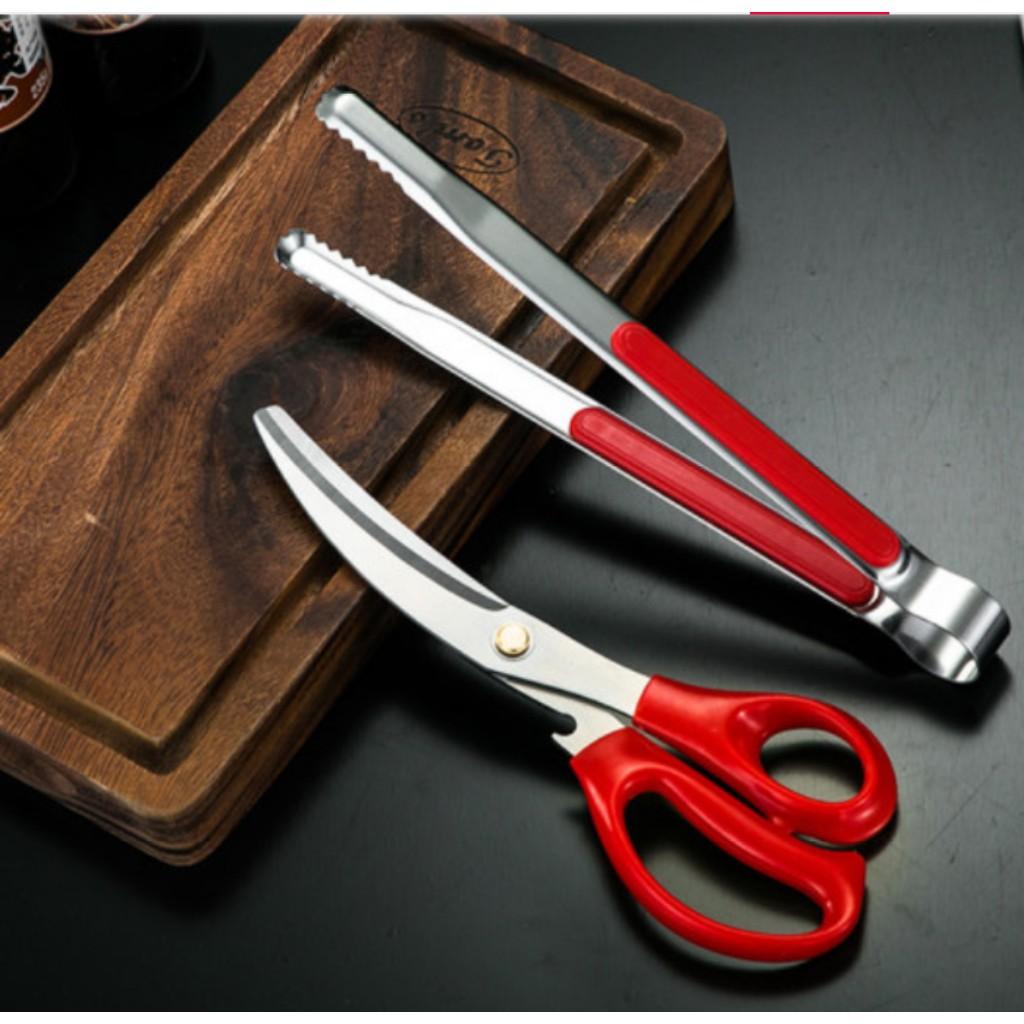 Bộ kéo cắt thịt nướng chế biến thực phẩm Euljiro Scissors