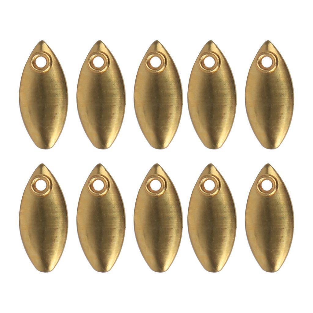 10/50/100pcs Durable Spoons Fishing Lures Sequins Baits Metal Wobblers Lures