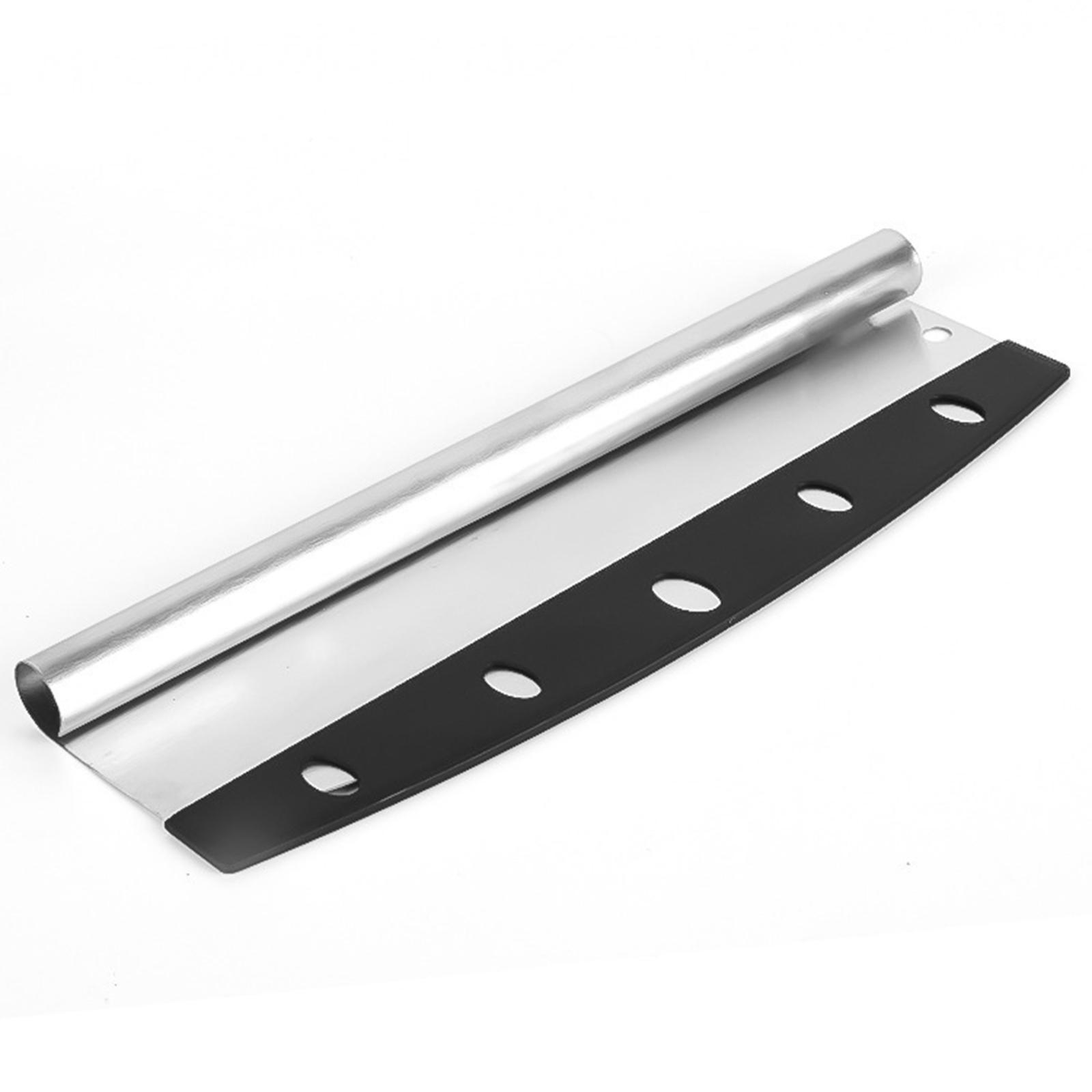 Stainless Steel Pizza Cutter Rocker Blade Cutting for Bread Pastry Baking