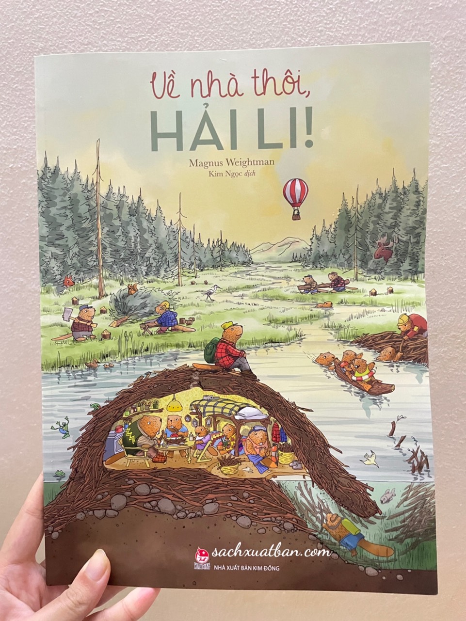 Combo 2 cuốn Về Nhà Thôi, Hải Li! Và Lênh Đênh Theo Dòng Xanh - Magnus Weightman - Kim Ngọc dịch