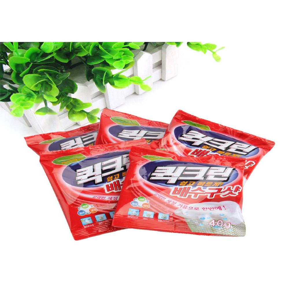 Bột thông tắc cống, ống nước Hàn Quốc