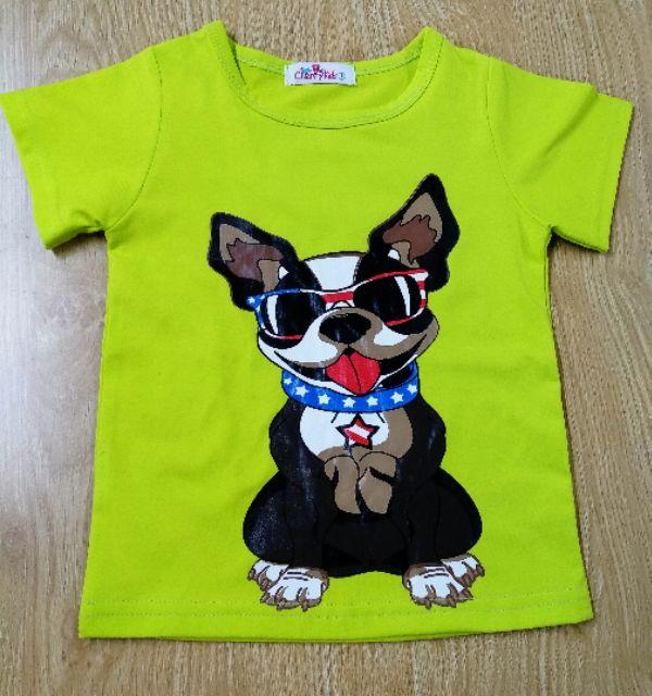 Áo nhóm.gia đinh hình chú chó cưng