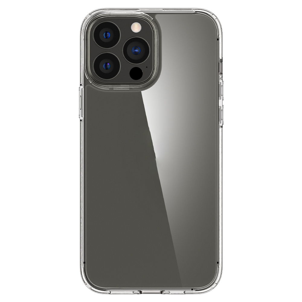 Ốp lưng Spigen Ultra Hybrid Clear cho iPhone 13 Pro Max - Thiết kế trong suốt, chống sốc, chống bẩn, viền camera cao - Hàng chính hãng