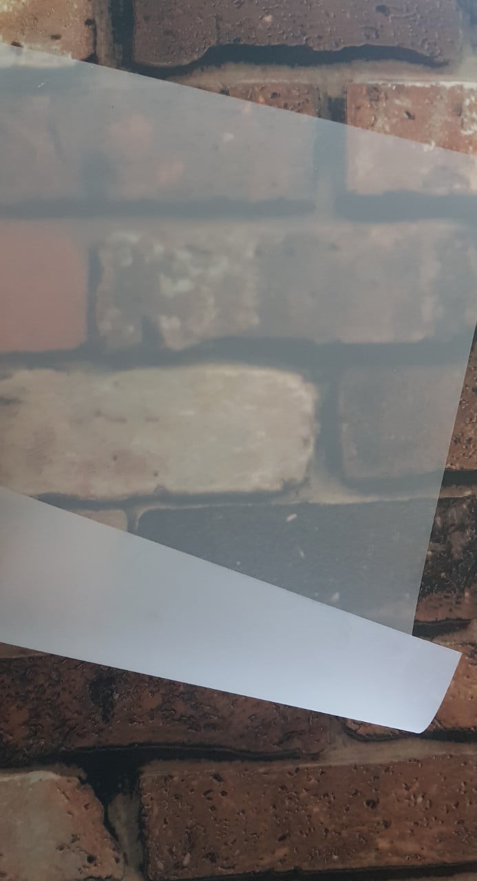 Giấy nhựa trong mờ (Translucent PET) dầy 250 khổ 320x470