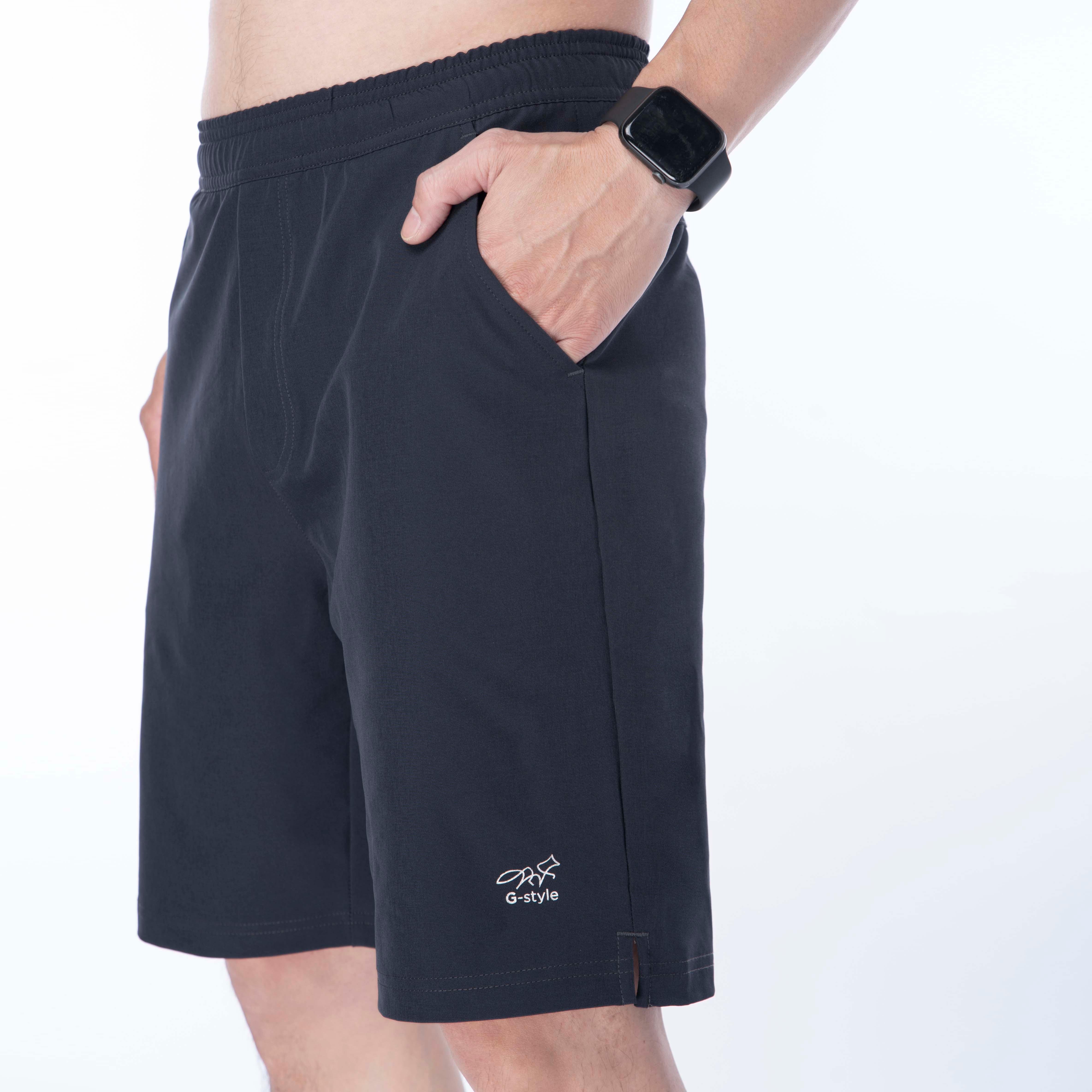 Quần sort gió nam thể thao cao cấp sóc đùi mạnh mẽ nam tính chất vải xi Hàn Quốc dày dặn QSM30502