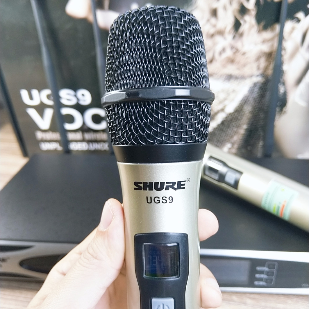 Micro Shure UGS9 Không Dây UHF - Hàng Nhập Khẩu