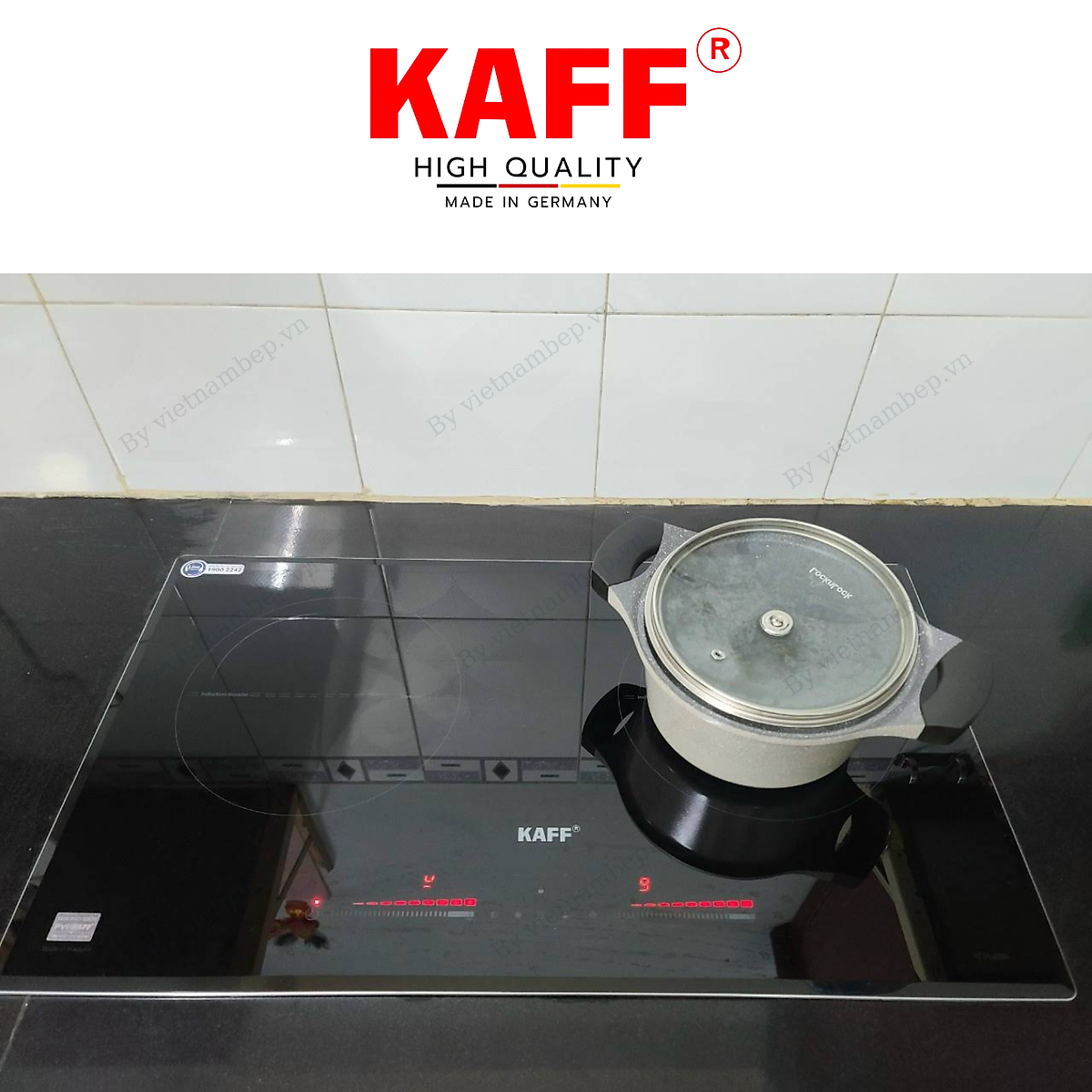 Bếp âm từ đôi nhập khẩu Malaysia KAFF KF-FL101II - Hàng chính hãng