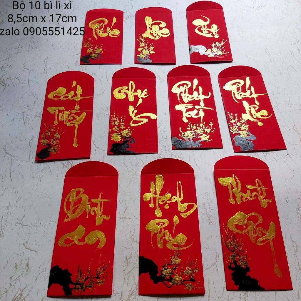 10 Bao lì xì tết, viết theo yêu cầu