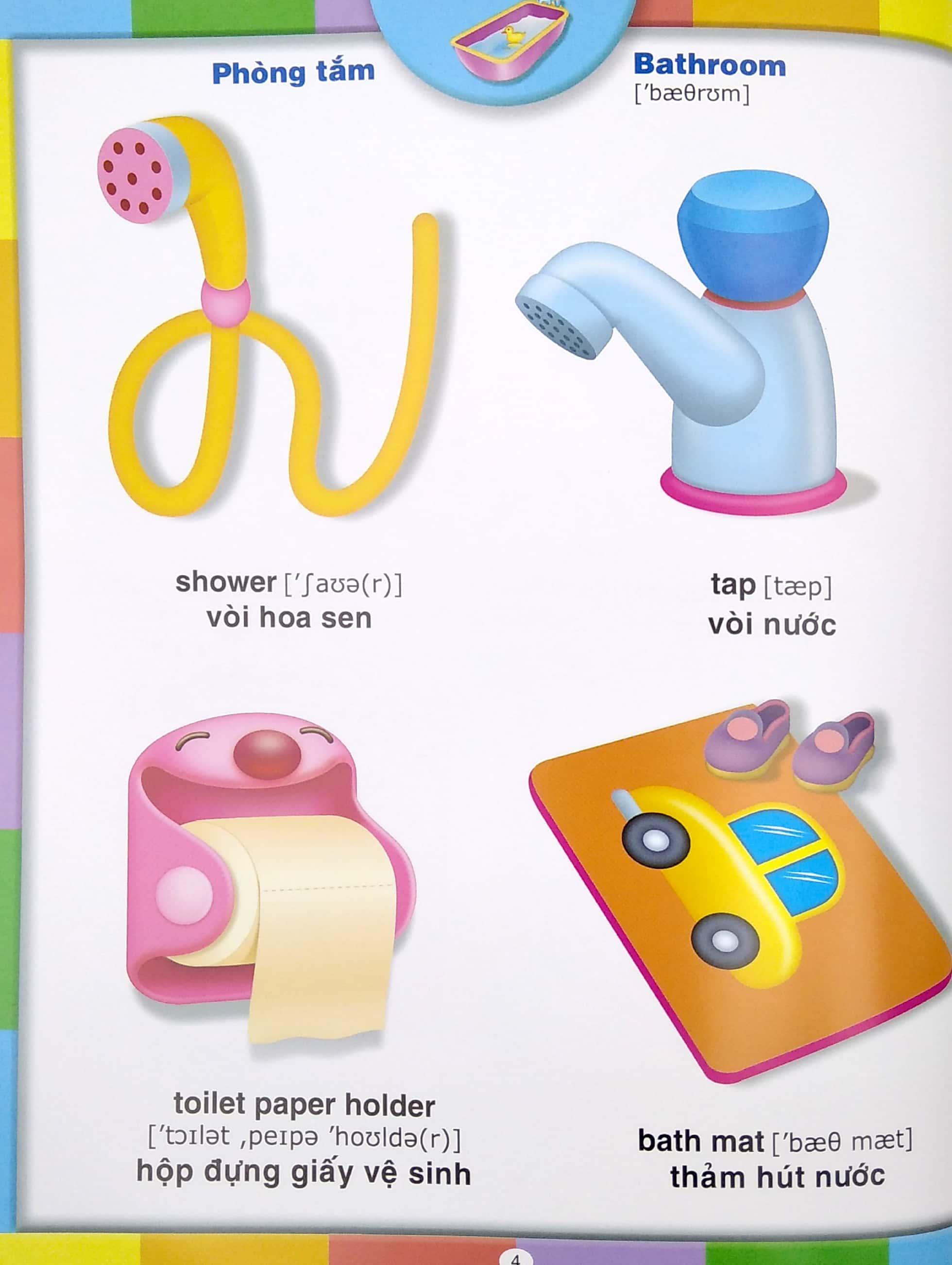Bé Làm Quen Với Tiếng Anh - Đồ Vật Quanh Em