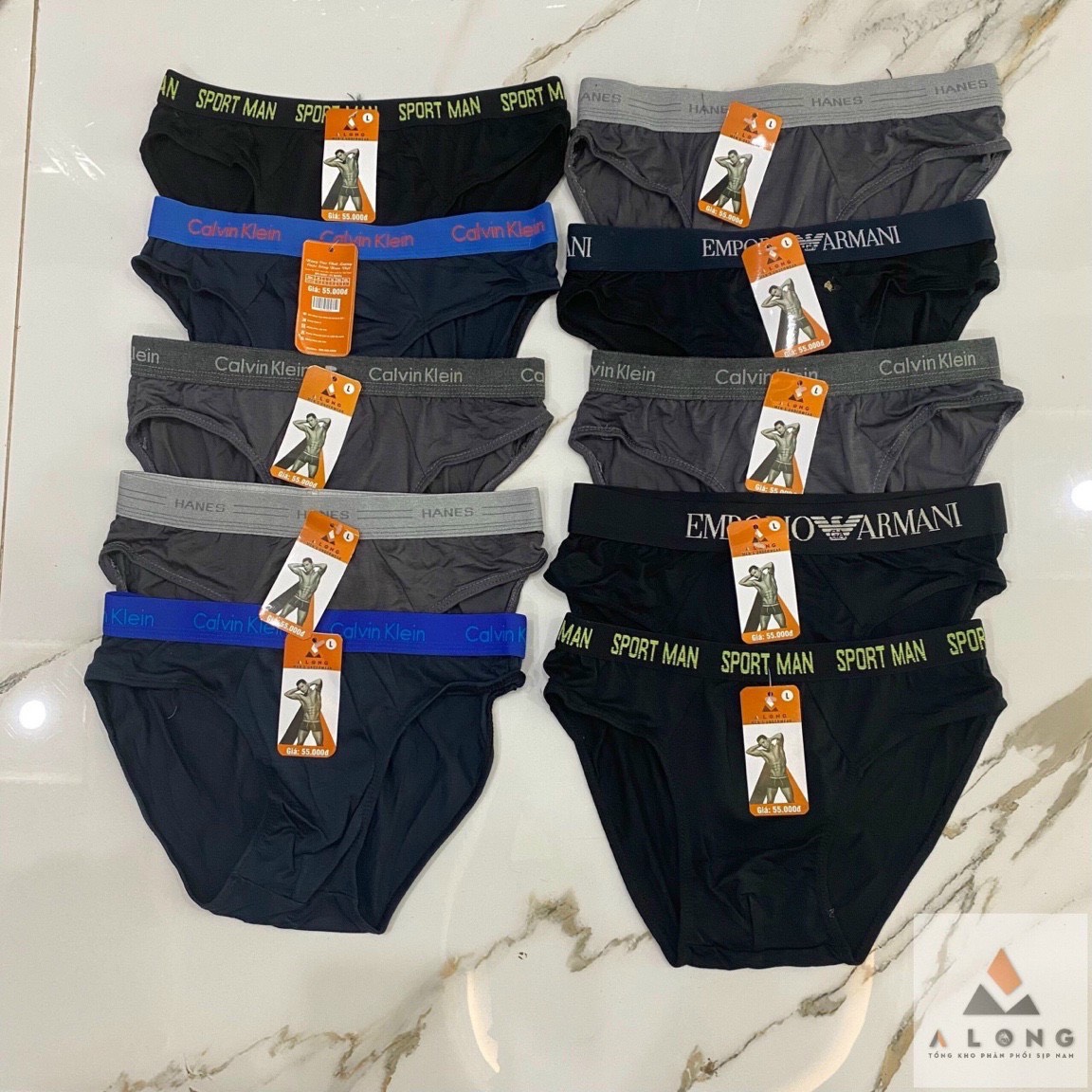 Quần lót chéo cotton dành cho nam
