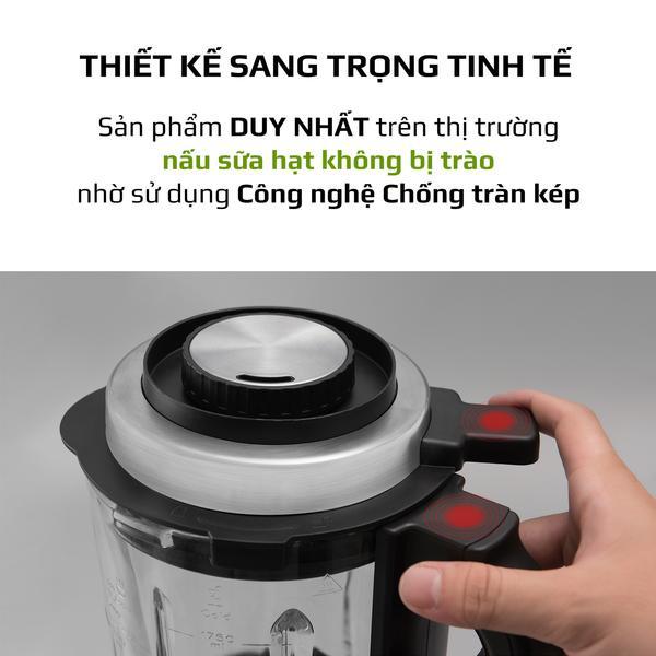 Máy Làm Sữa Hạt Máy Xay Nấu Đa Năng OLIVO X20 CHÍNH HÃNG Công suất 1800W - Thương Hiệu Mỹ, Hàng chính hãng