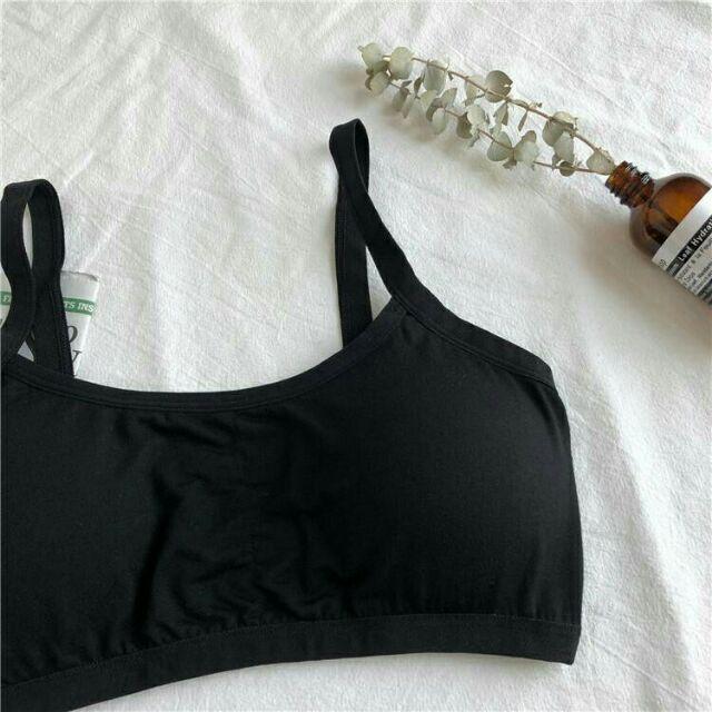Áo Bra Học Sinh cotton thấm hút tốt.