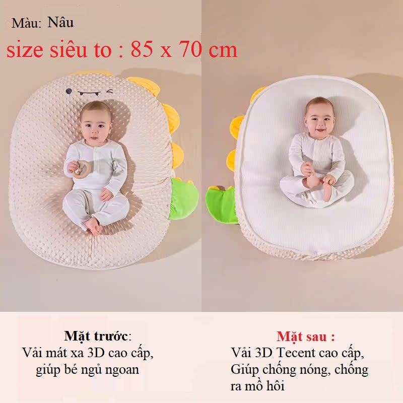 GỐI CHỐNG TRÀO NGƯỢC CHO BÉ SƠ SINH BABYLUX - PHIÊN BẢN PREMIUM CAO CẤP NHẤT
