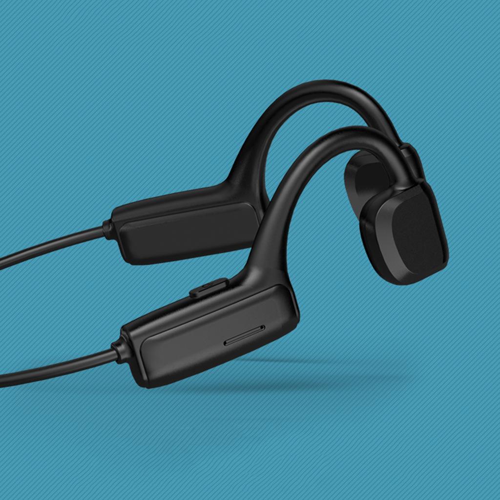 Wireless Bluetooth Bone Conduction Headset Waterproof Headphone Sports Earphone
