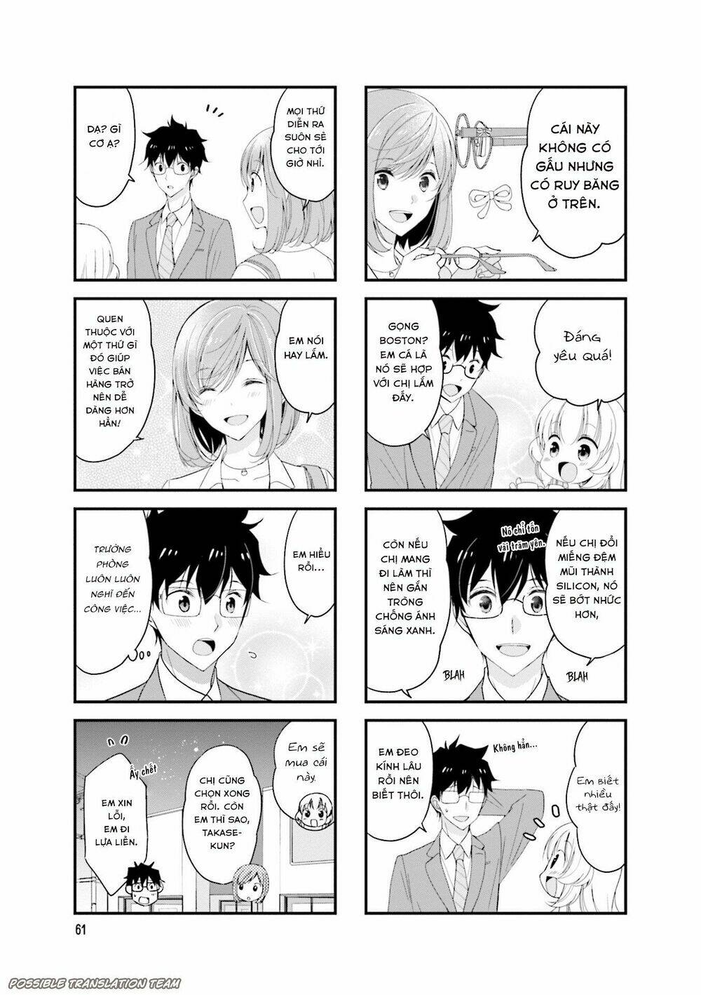 senpai nhỏ nhắn của tôi rất dễ thương chapter 23 9