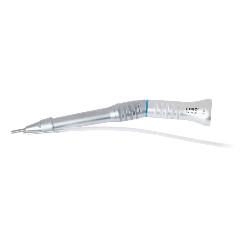 COXO CX235 S-2S 1: 1 Tay khoan thẳng dành cho nha khoa 1: 1 Tay khoan thẳng hình nón phẫu thuật tốc độ thấp với ống tưới bên ngoài