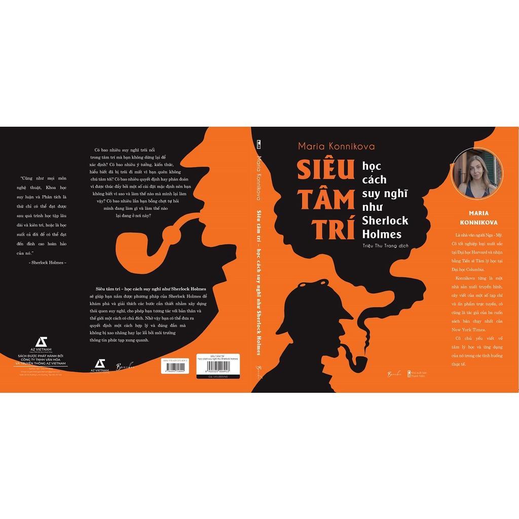 Sách Siêu Tâm Trí Học Cách Suy Nghĩ Như Sherlock Holmes - Bản Quyền