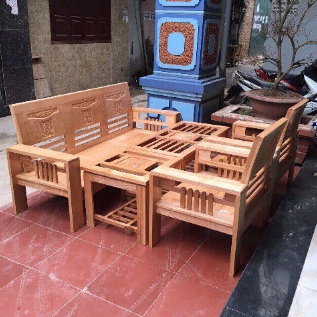 Bộ bàn ghế Sồi Nga[ HN]