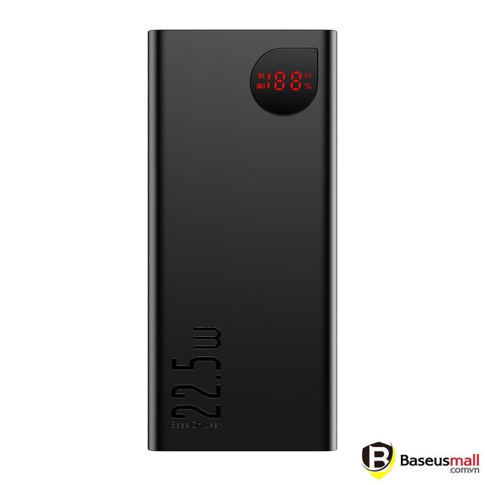 Baseus Pin sạc dự phòng siêu nhanh Baseus Adaman 22.5W Metal Digital Display Quick Charge Power Bank