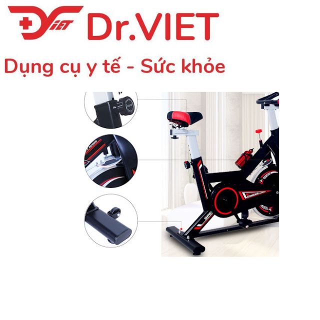 XE ĐẠP TẬP THỂ DỤC TẠI CHỔ CAO CẤP CÓ KHÁNG LỰC TD001SB-708