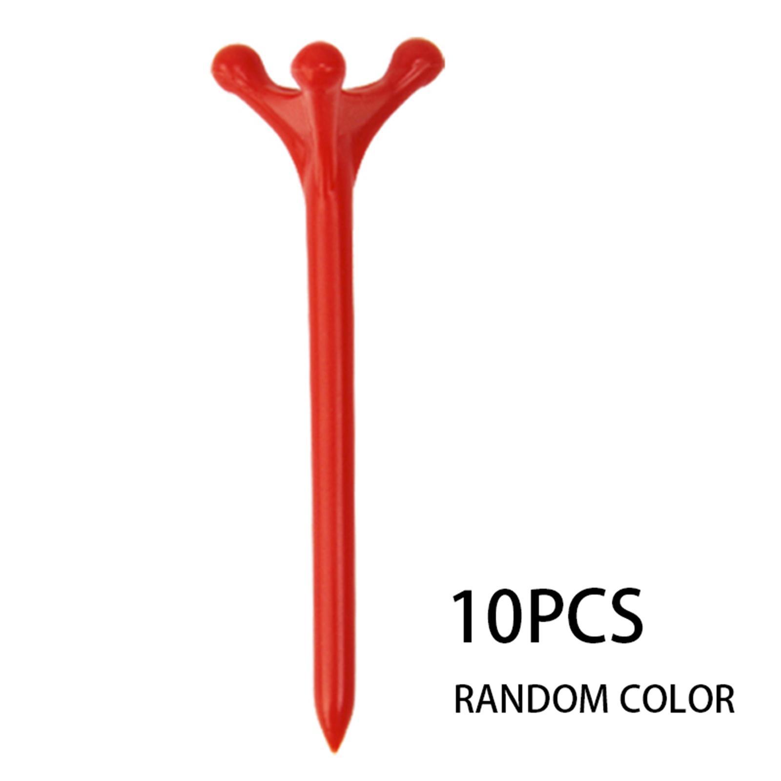 2x 10 Pieces Professional Golf Professional Tees Ball Holder Golf Accessories  Fly Ball Tee