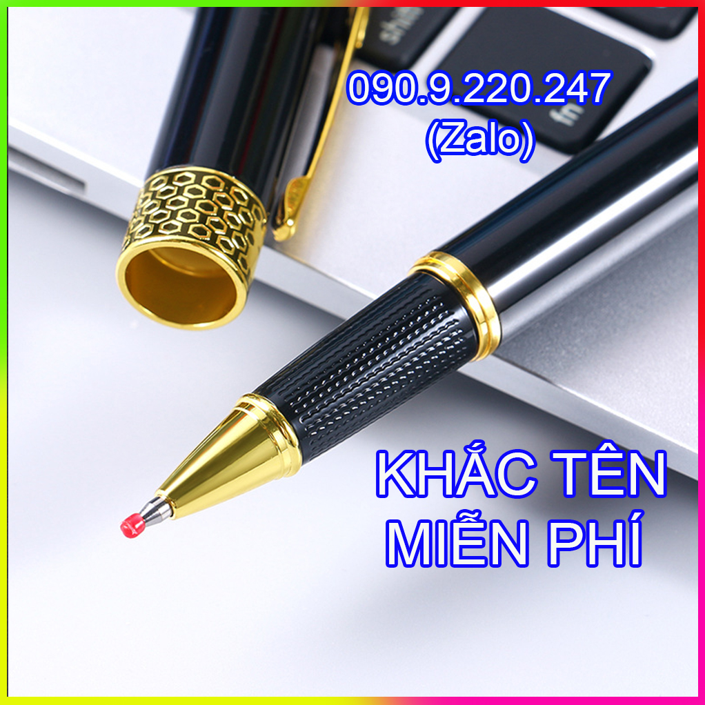 (Gift) Bút ký khắc tên cao cấp thép nguyên khối LC002,  sơn tĩnh cao cấp dành cho doanh nhân