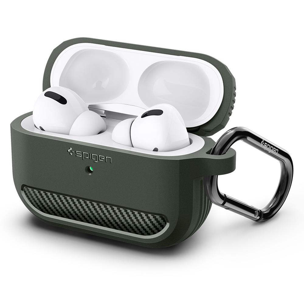 Ốp Spigen dành cho Apple AirPods Pro Rugged Armor - Hàng Chính hãng