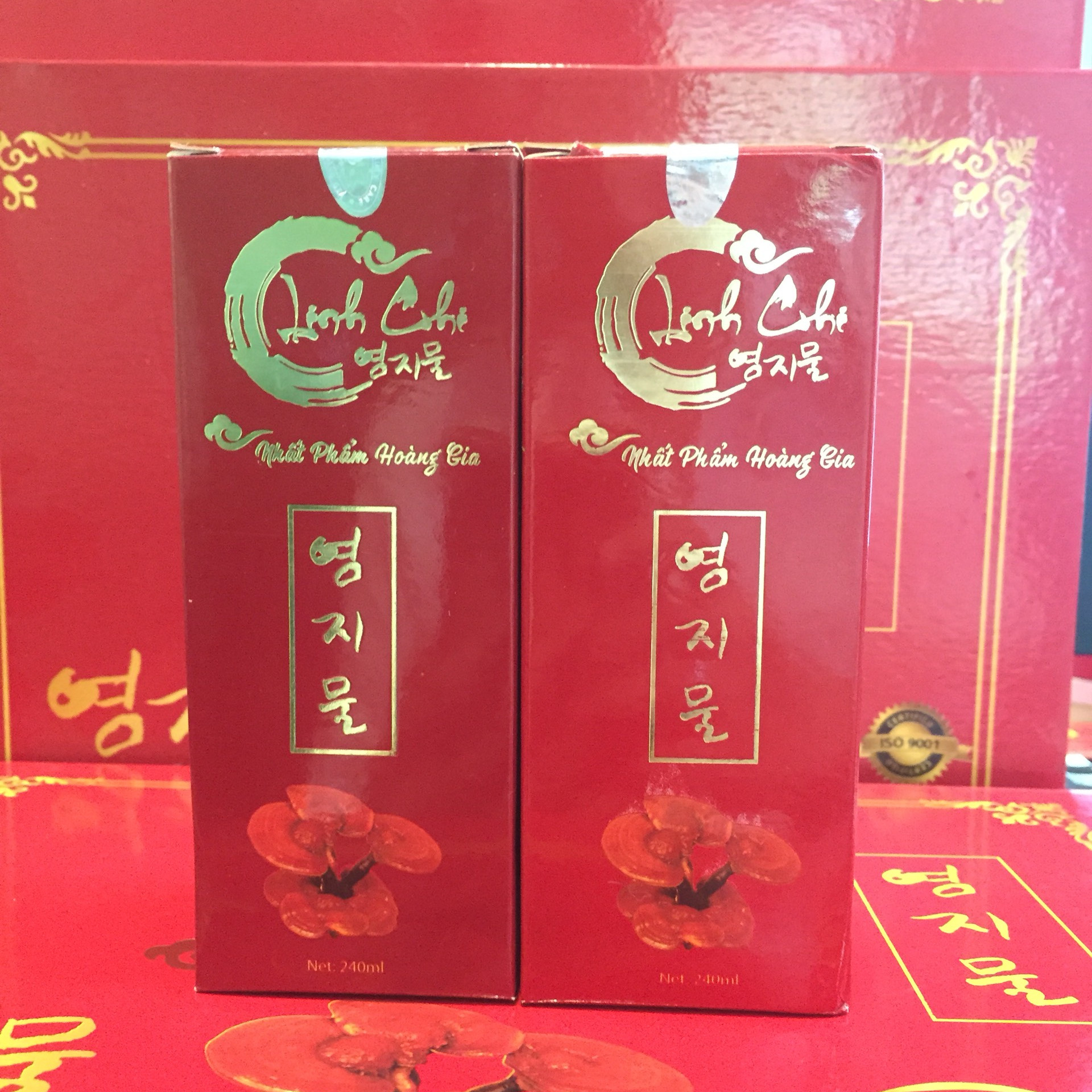 Combo 2 lon Nước Linh Chi - Nhất Phẩm Hoảng Gia