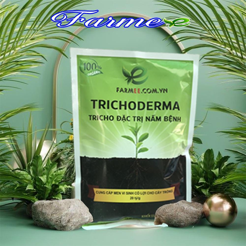 Vi sinh cải tạo đất Trichoderma farmee 10 kg, Ủ phân hữu cơ, phòng trừ nấm bệnh