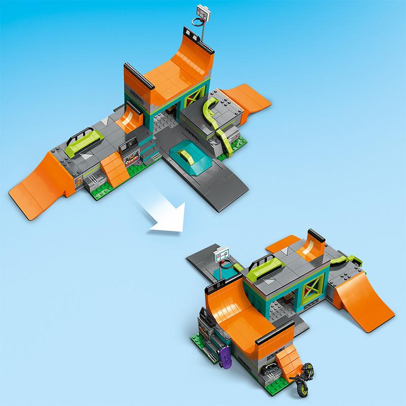 Đồ Chơi Lắp Ráp Công Viên Trượt Ván Lego City 60364