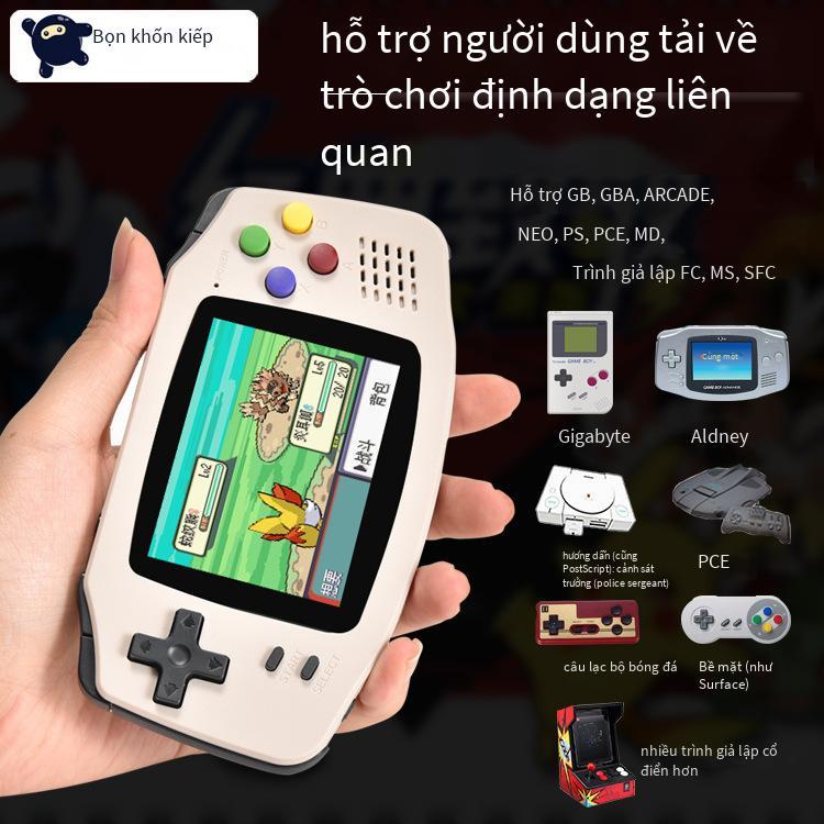 Giá thấp nhất A30 mã nguồn mở cầm tay GBA retro bảng điều khiển trò chơi cầm tay PS mini arcade mô phỏng IPS hoài cổ