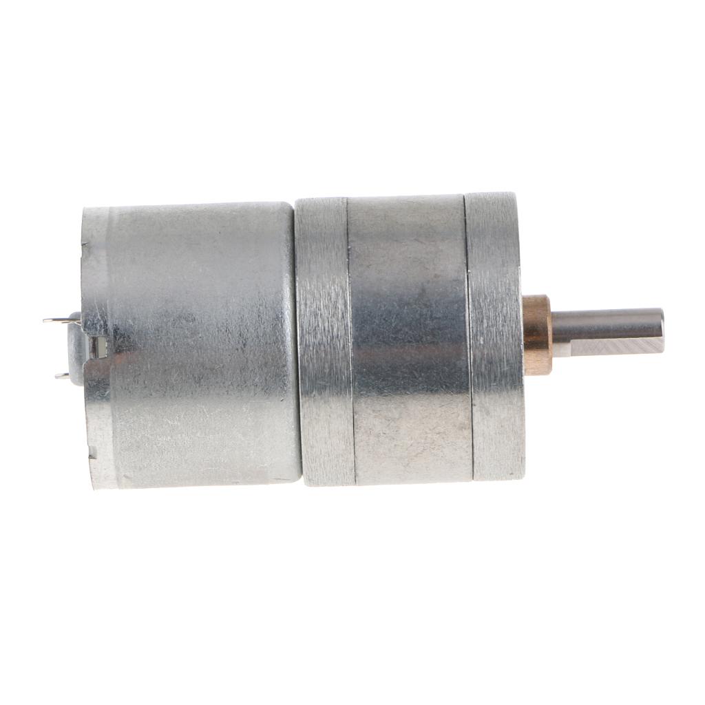 2 High Gear Motor Motor DC 12V Speed Reduction Gearbox 1800RPM