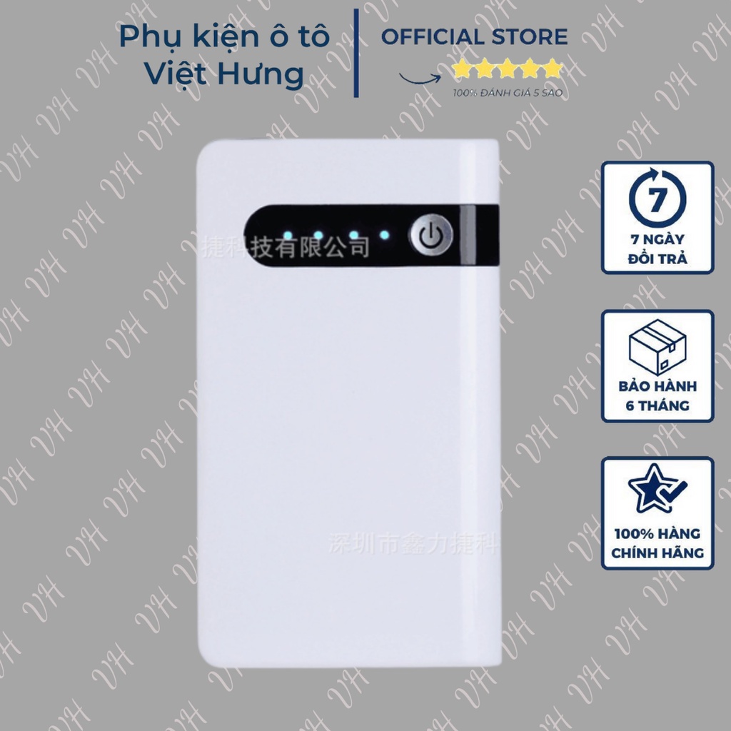 Sạc Bình Ắc Quy Ô Tô Khẩn Cấp Kiêm Sạc Dự Phòng Đa Năng Tiện Dụng Hàng Chính Hãng