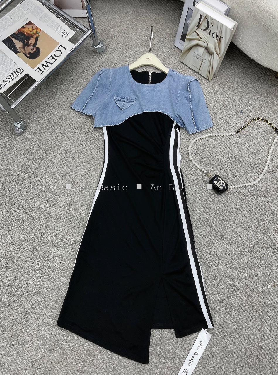 VÁY ĐI CHƠI, VÁY SUÔNG, VÁY BÒ GIẶT PHA XẺ SIÊU HOT