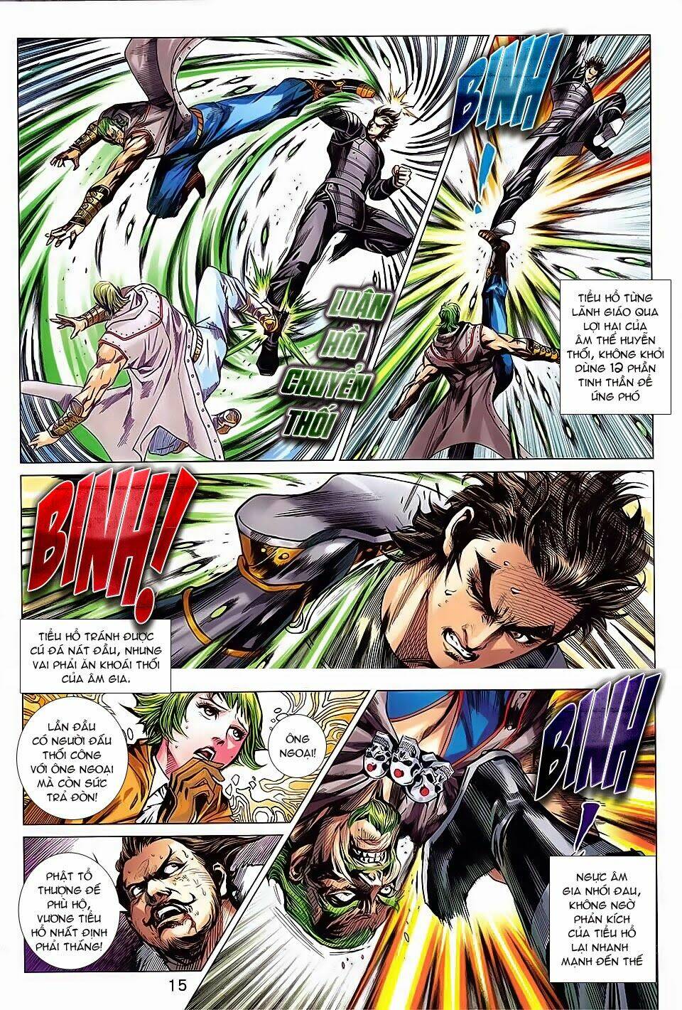 tân tác long hổ môn chapter 740 15