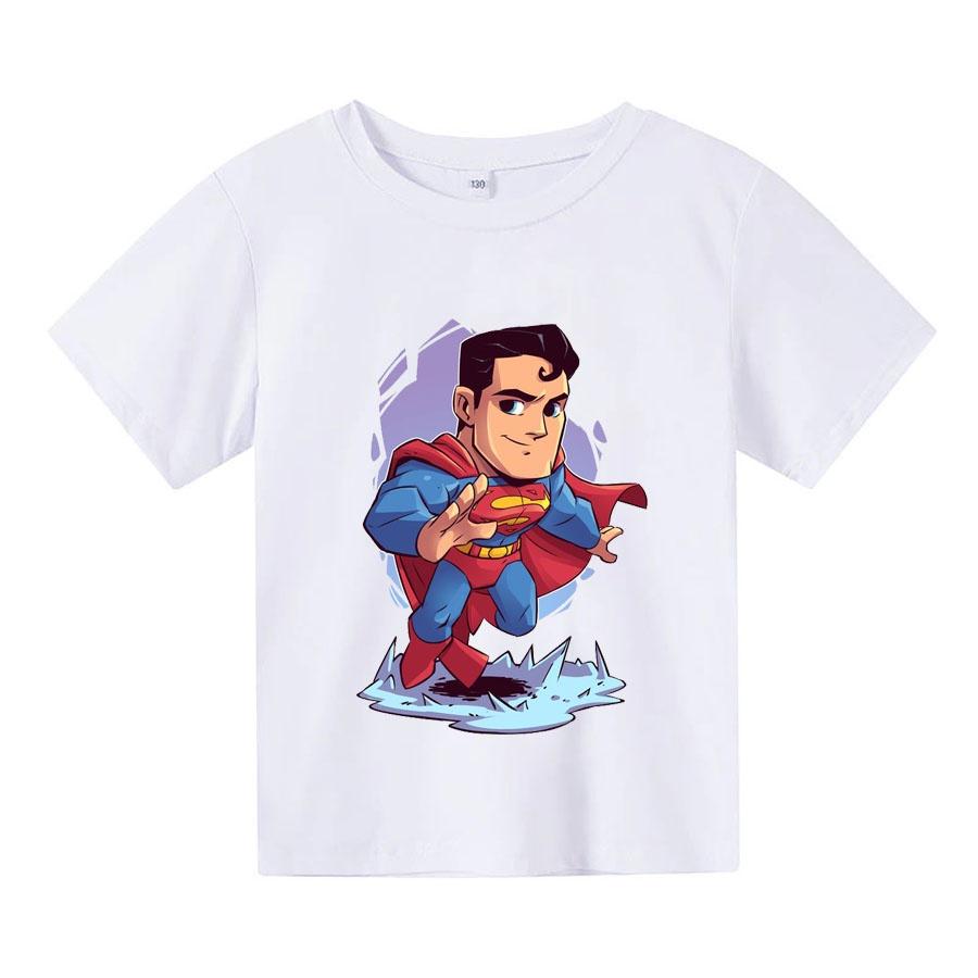 Áo thun trẻ em SIÊU NHÂN CHIBI, 4 màu, có size người lớn, Anam Store