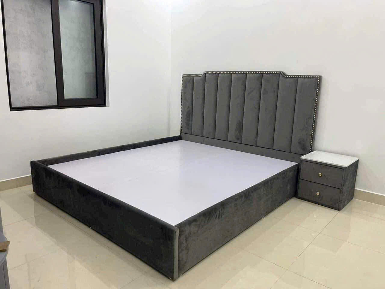 Giường bọc nệm cao cấp Juno Sofa nhiều màu lựa chọn