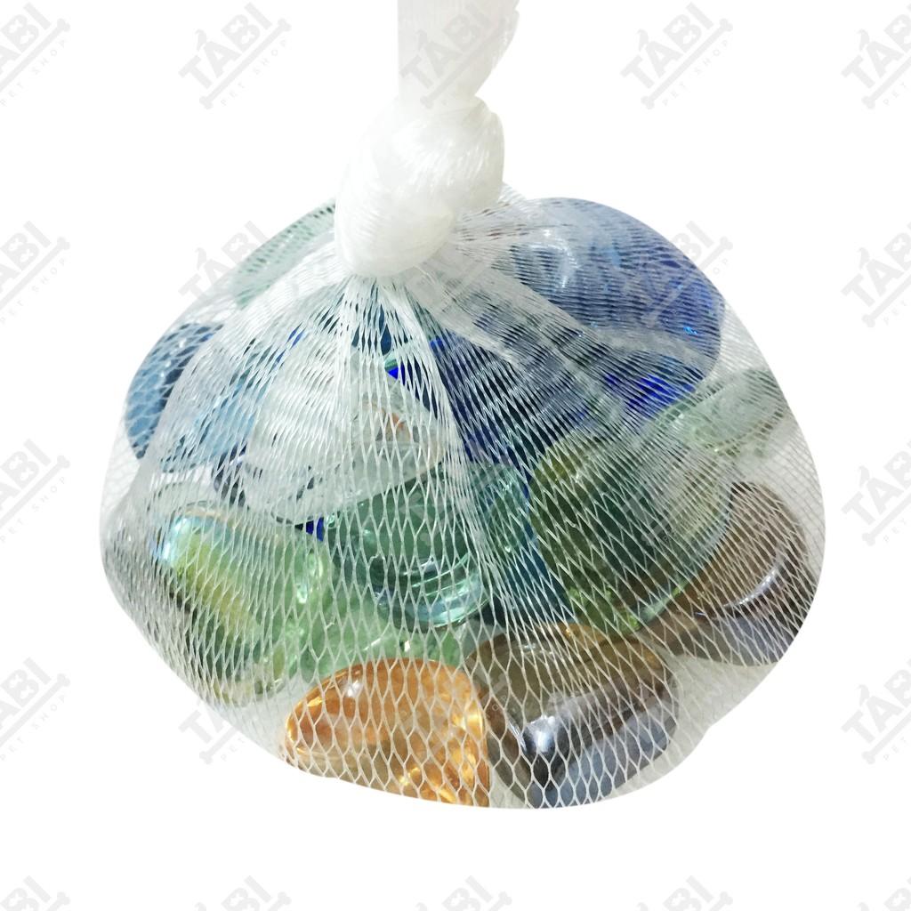 350g Sỏi Thuỷ Tinh Trang Trí Hồ Cá - Tiểu Cảnh Trang Trí Nhà Cửa