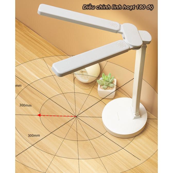 Đèn Để Bàn Học Tập Làm Việc Bảo Vệ Mắt 3 Cấp Độ Sáng WhitePowell