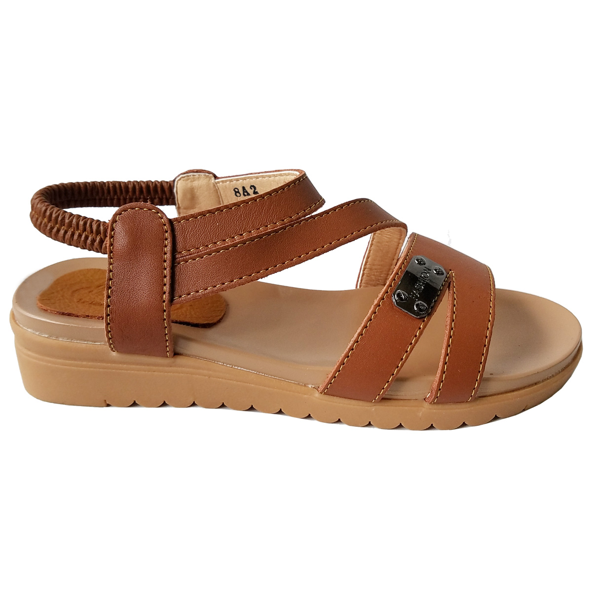 Giày Sandal Nữ BIGGBEN Da Bò Thật SDN42