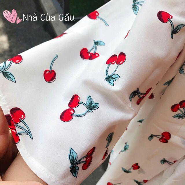 Khoác kimono cherry xinh dã ,an