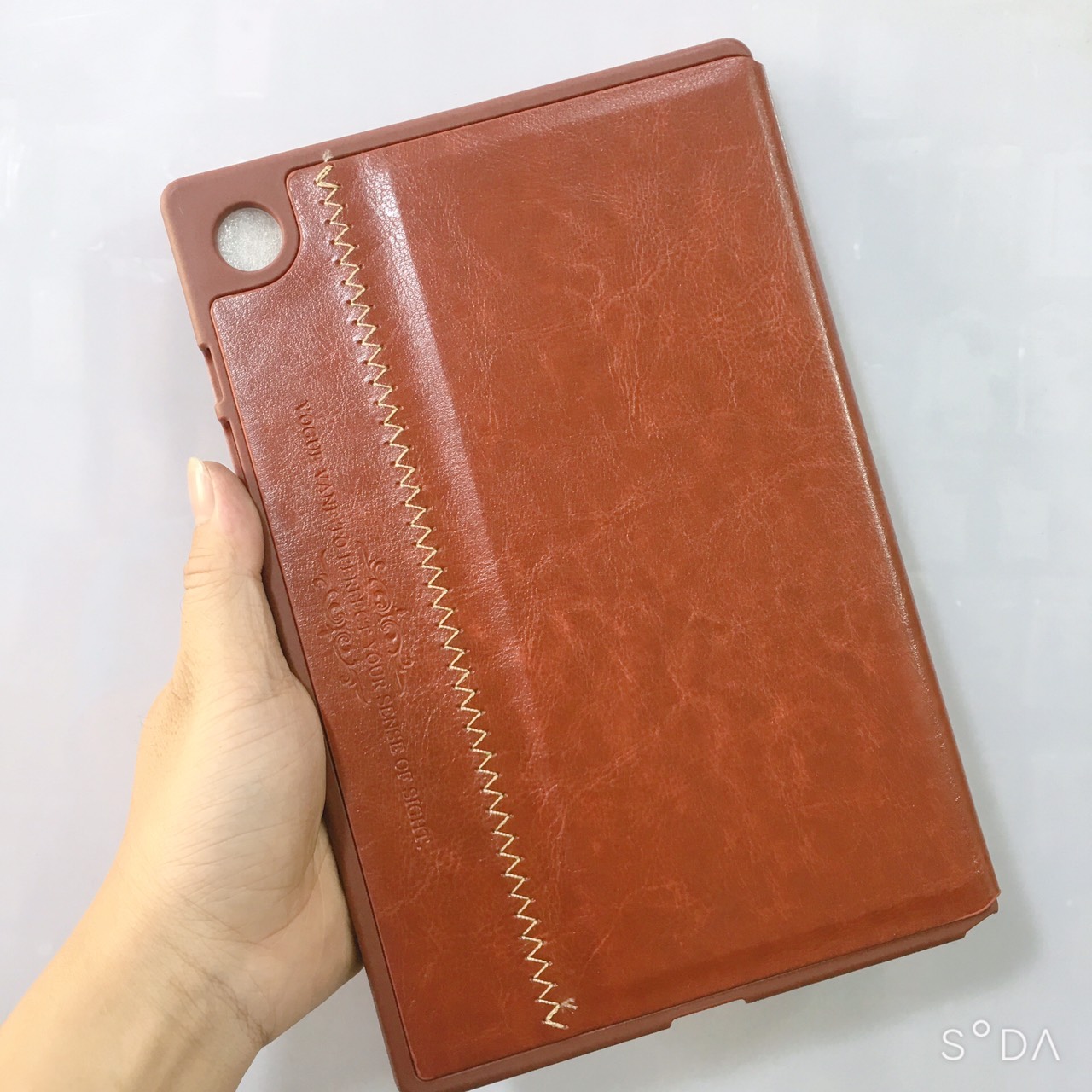 Bao da màu trơn kaku dành cho Samsung Tab A8 2022 10.5 inch