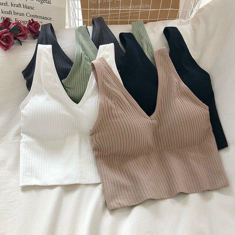 áo bra tập crop top siêu xinh mặc thoải mái năng động