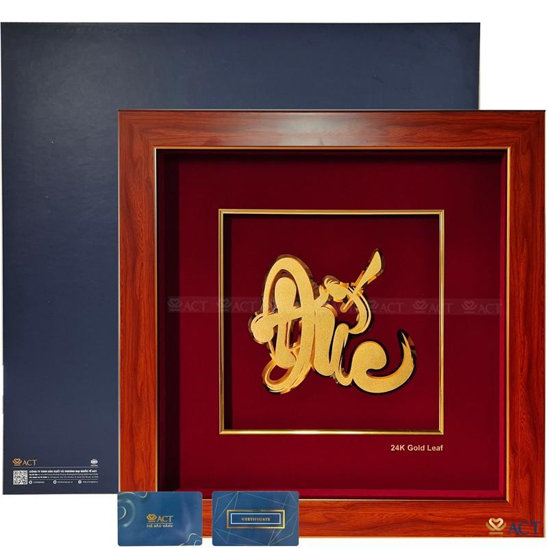 TRANH CHỮ ĐỨC