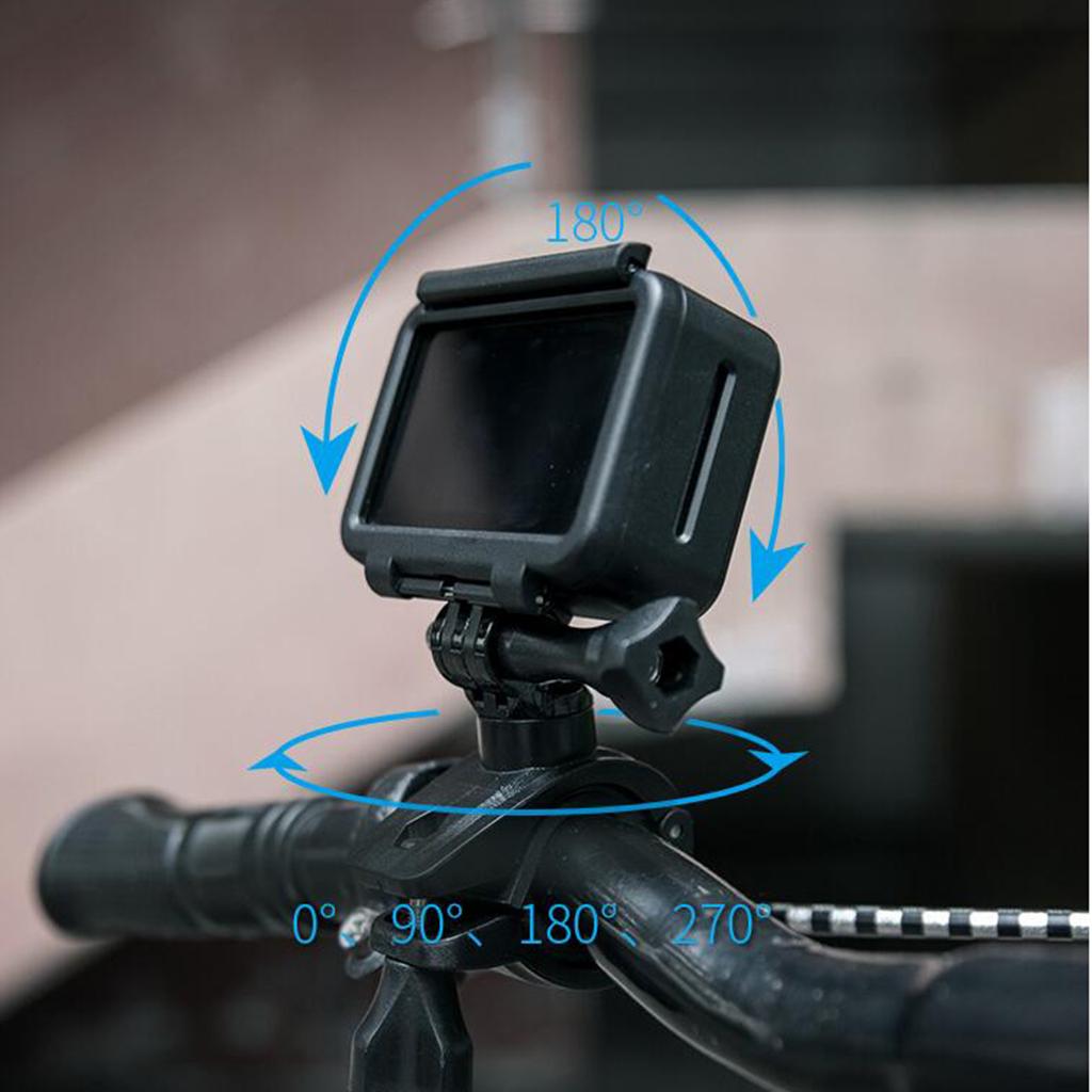 Motorcycle Bike Handlebar Mount Camera Holder Clip For DJI Osmo Action