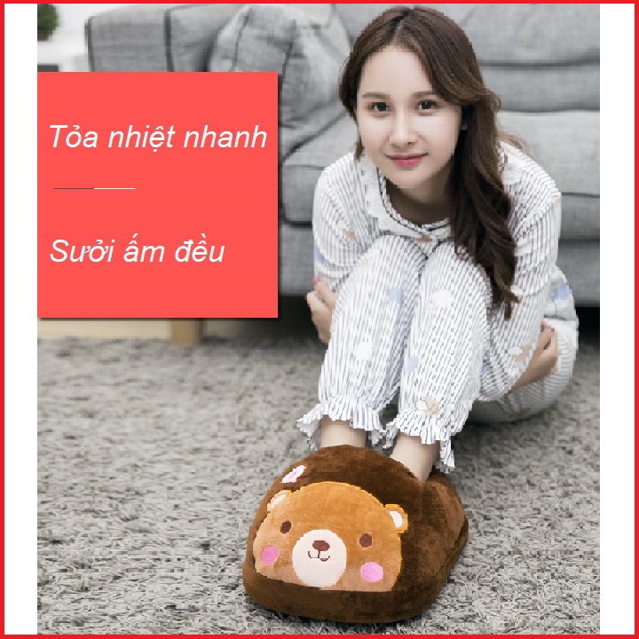 Túi Sưởi Chân. Máy Sưởi Chân Điện Đa Năng Hình Thú. Siêu Ấm. Siêu Cute.