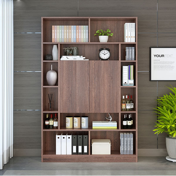 Giá sách gỗ công nghiệp hiện đại
